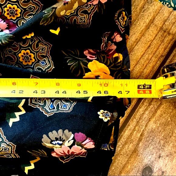 Vintage 80s Maggie Lawrence Midi Dress Sz XS - Picture 6 of 6